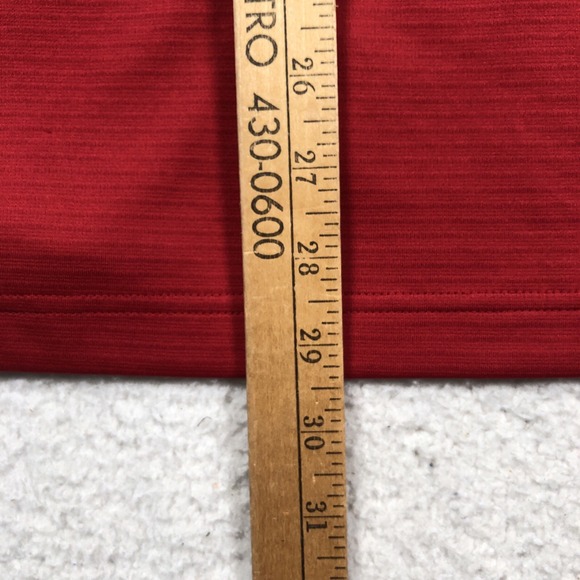 Free Mason Compass Ruler Grand Lodge Texas Flag Polo Shirt Men M/L Red Logo RARE - Picture 13 of 14